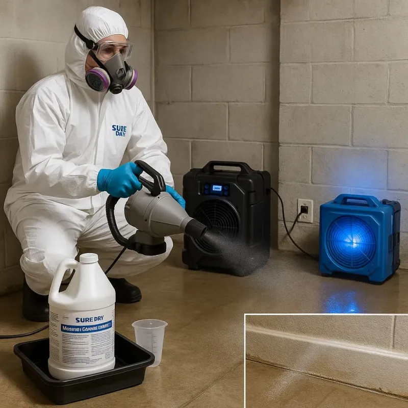 Sanitization and Odor Removal process in Leisure Village, NJ